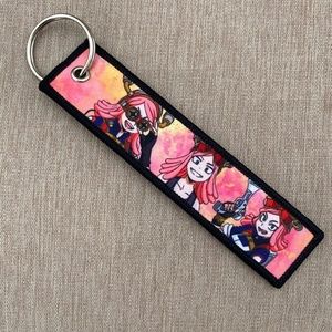 NEW My Hero Academia Mei Hatsume Jet Tag Keychain